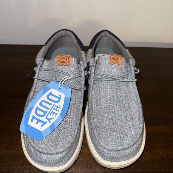 Hey Dude Other - Hey Dude Wally Funk Nylon Craft Navy/Gray Men’s 8 NWT